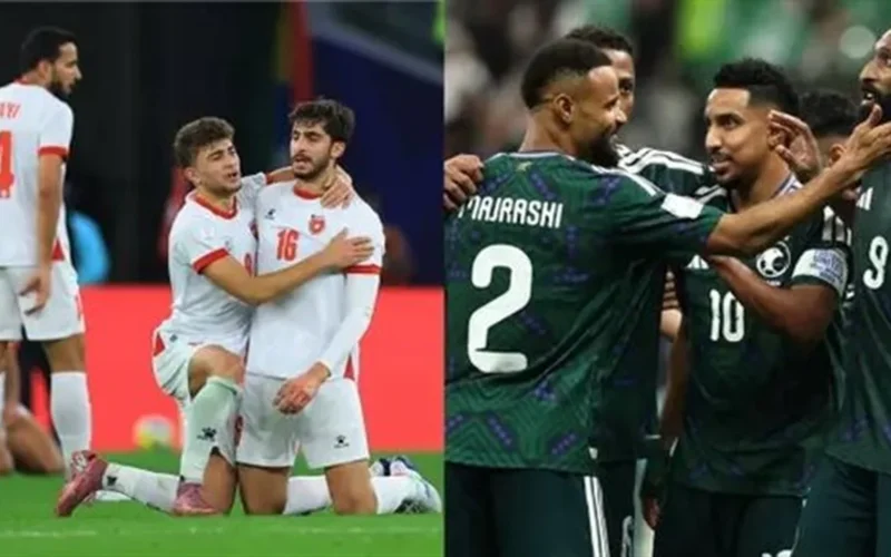 صافرة البداية.. لقاء السعودية والأردن في كأس العرب 2025 وترددات القنوات